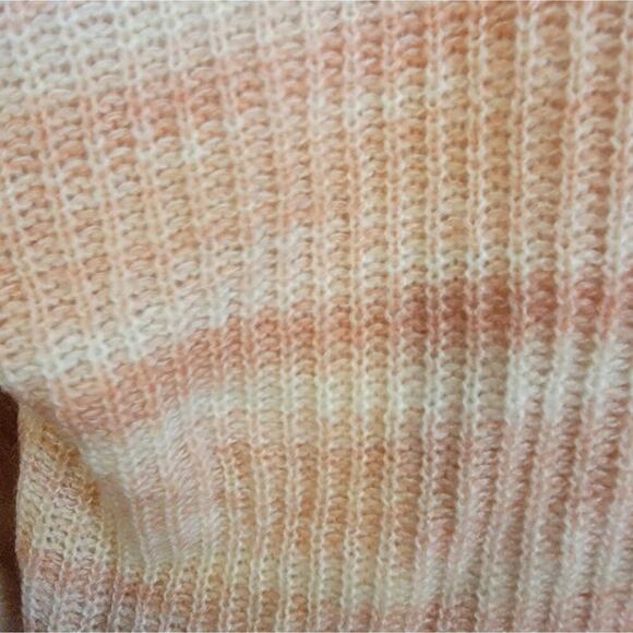 Womens Large Pink and White Striped Calvin Klein Sweater - Picture 4 of 10